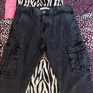 Men’s Slim Taper Black Jeans